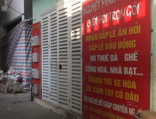 Bán nhà 4 tầng ngõ đường Hồng Mai 18,5m 2 tỷ