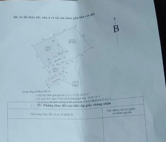 Bán nhà 4.5 tầng ngõ Bùi Xương Trạch 59m2 5 tỷ